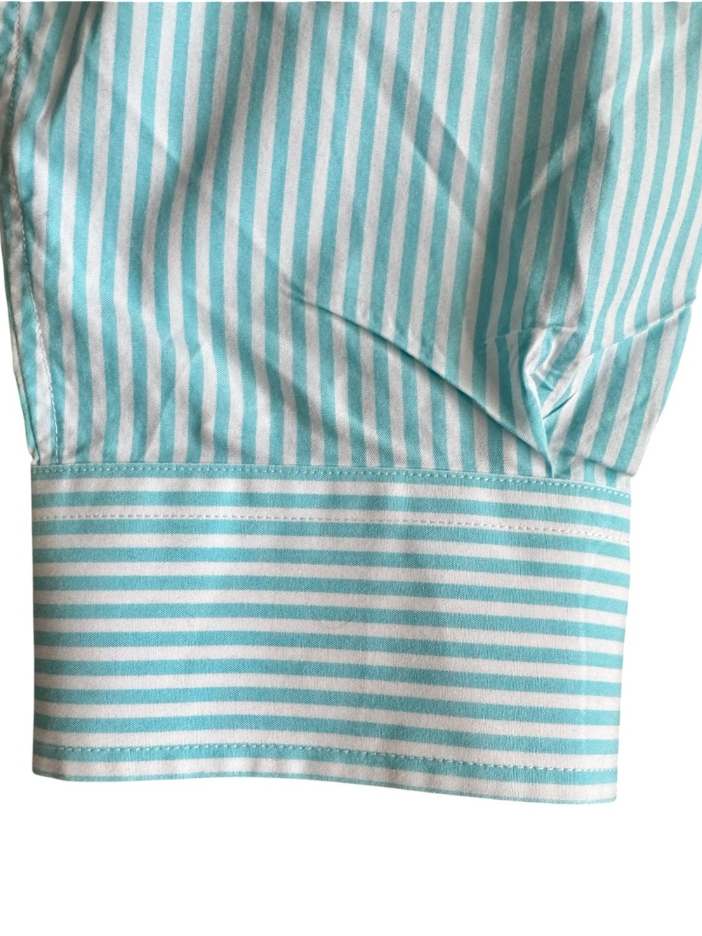 Vineyard Vines Men’s Slim Fit Tucker Shirt Turquoise/White Stripe Button Down, M - Picture 6 of 8